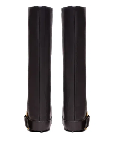 Balmain Women Anthem Boots In Black