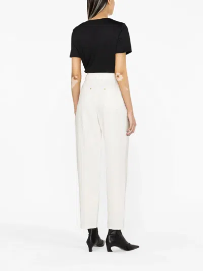 Balmain Women T-shirt With Print In Black