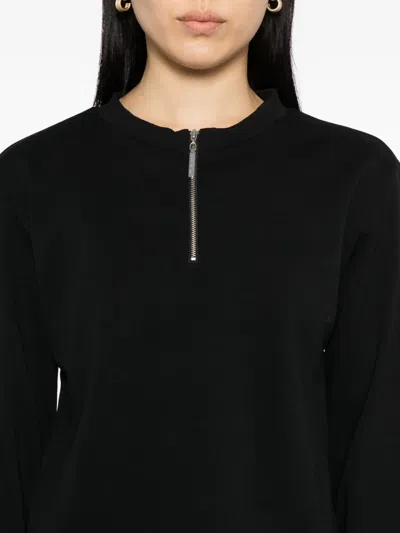 To B. By Agnès B. Half-zip Sweatshirt In Animal Print