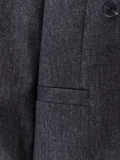 Hugo Boss Boss Women Double-breasted Wool Blend Blazer In Animal Print