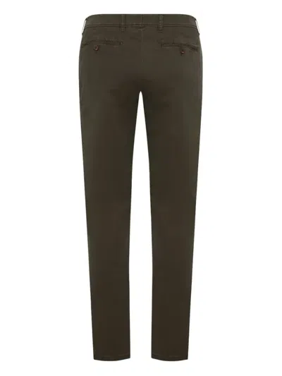 Brax Evans Buttoned Trousers In Brown