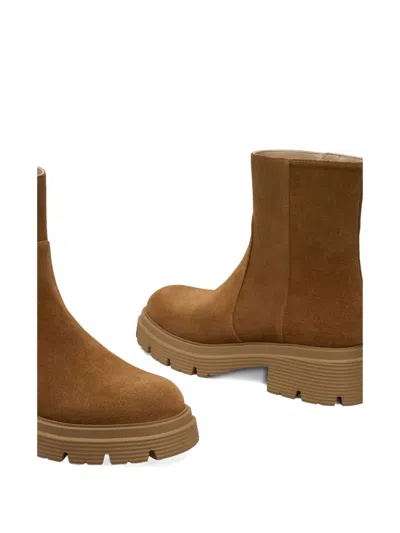 Stuart Weitzman Hudson Lite Zipped Boots In Multi