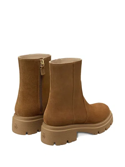 Stuart Weitzman Hudson Lite Zipped Boots In Multi