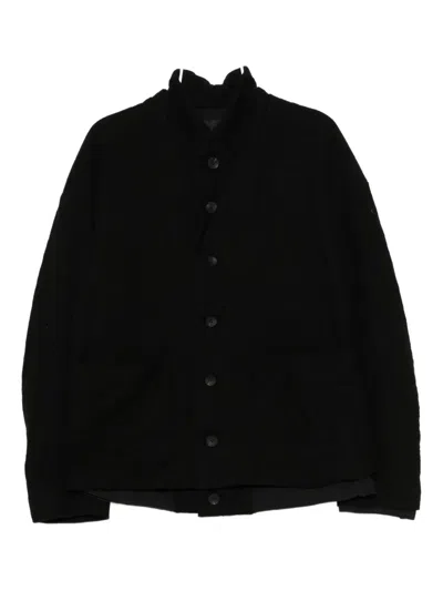 The Viridi-anne Embroidered Twil Blazer In Black