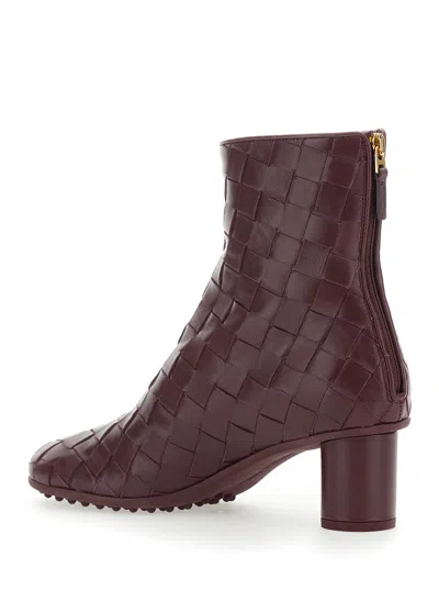 Bottega Veneta Atomic Ankle Boot In Animal Print