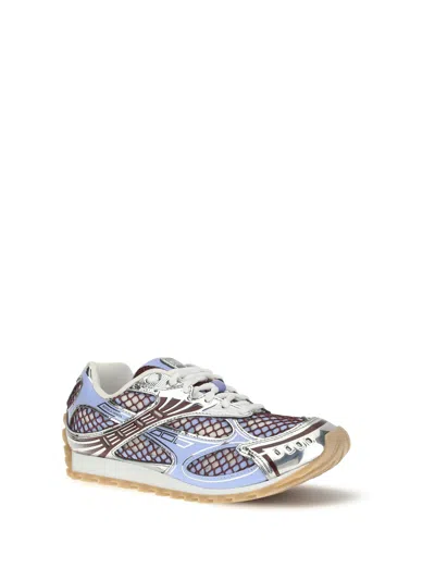 Bottega Veneta Orbit Metallic Net Runner Sneakers In Multi