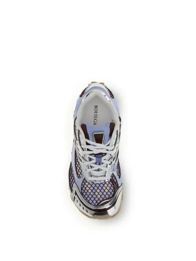 Bottega Veneta Orbit Metallic Net Runner Sneakers In Multi