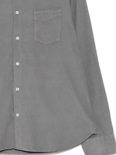 Officine Generale Benoit Shirt In Gray