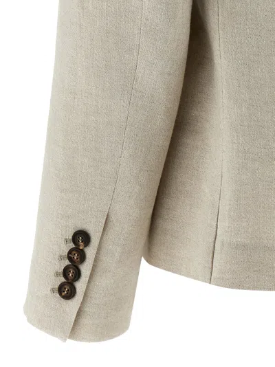 Brunello Cucinelli Women 'suit-type' Blazer In Neutral