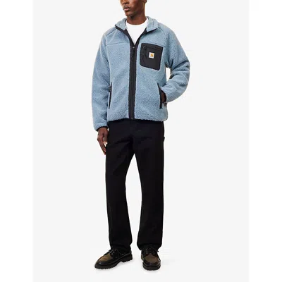 Carhartt Fleece Jacket With High Collar And Pockets In Multi