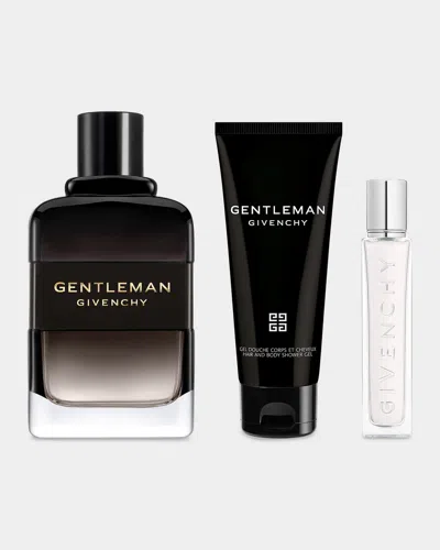 Givenchy Gentleman Boisée 3-piece Fragrance Gift Set - Limited Edition In White
