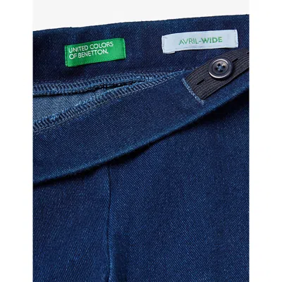 Benetton Multicolored Super Stretch Jean Joggers 24 Month In Black