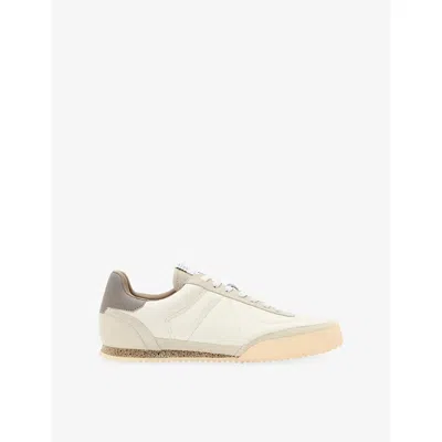 Allsaints Leather Harri Low-top Sneakers In White