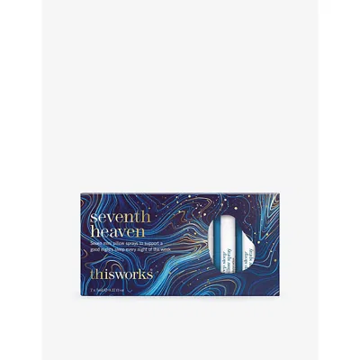 This Works Seventh Heaven Mini Pillow Sprays 7 X 5ml In White