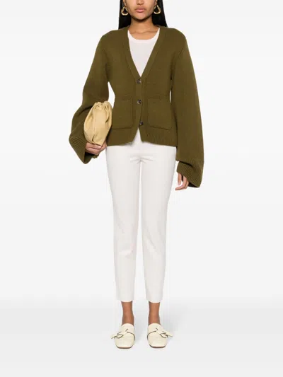 Brunello Cucinelli Women Slim Cropped Trousers In White
