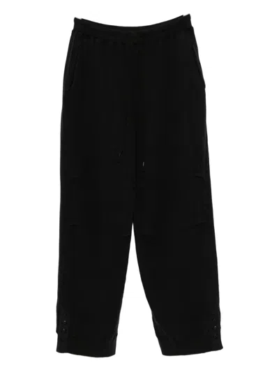 The Viridi-anne Puffer Wide Leg Pant In Black