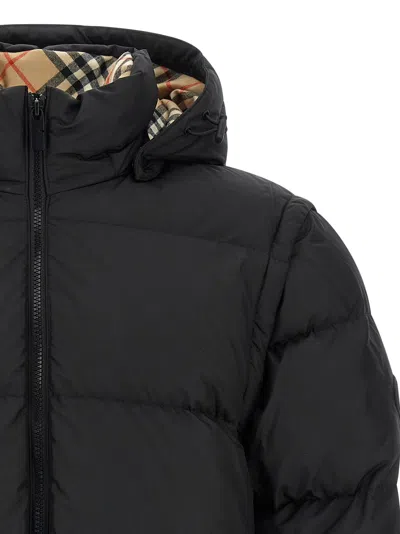 Burberry Bideford Down Jacket In Black