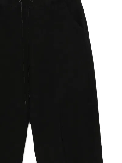 The Viridi-anne Sweat Wide Pants In Black