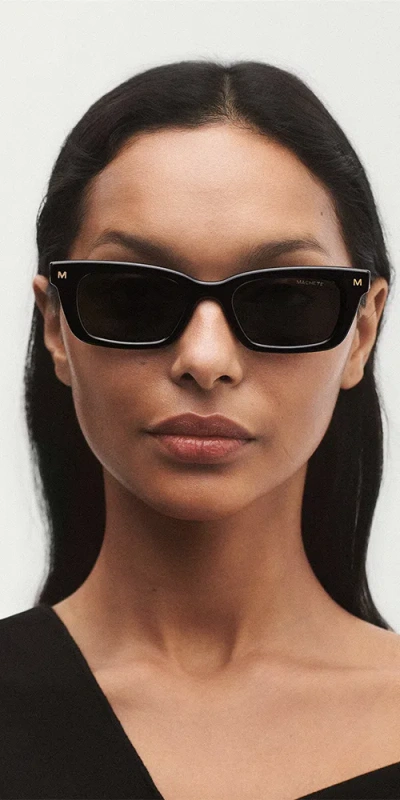 Machete Ruby Sunglasses In Black