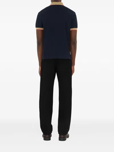Burberry Men's Cotton Polo Shirts In Multi