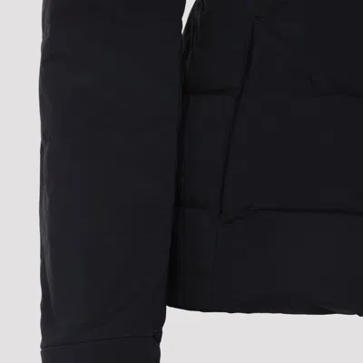 Canada Goose Feather-filled Quilted Black Polyamide Claire Jacket In Blue