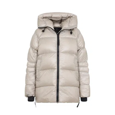 Canada Goose Lightweight Insulated Puffer Jacket With High Collar In Purple