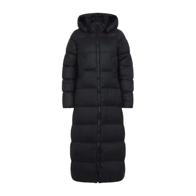 Canada Goose Ankle-length Quilted Mystique Jacket With Detachable Hood In Animal Print