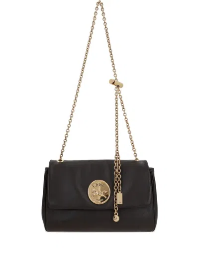 Chloé Heritage Small Crossbody Bag In Black