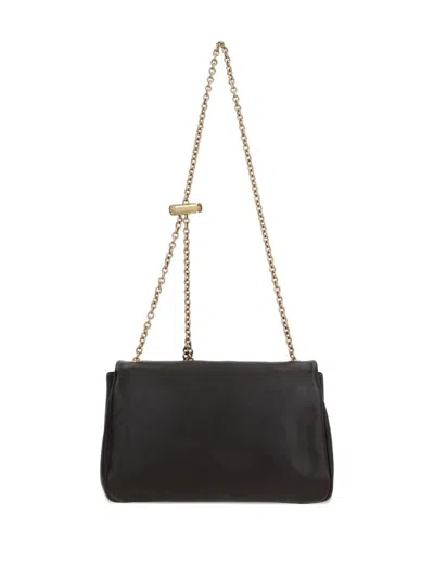 Chloé Heritage Small Crossbody Bag In Black