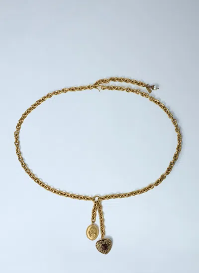 Chloé Château Treasures Jewellery Belt In Gold
