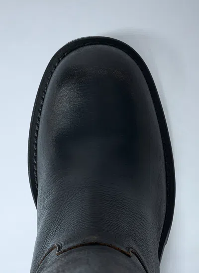 Chloé Women Dakota Leather Boots In Animal Print