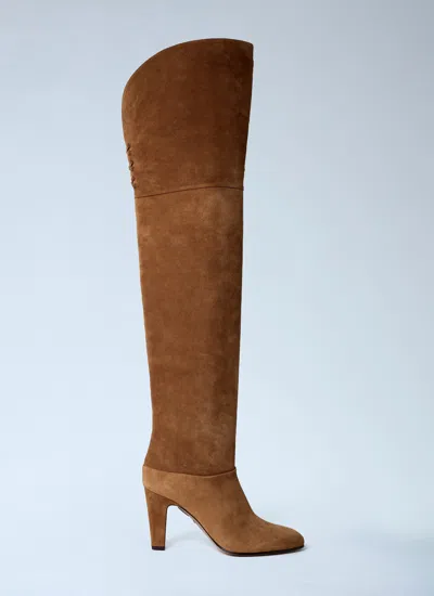 Chloé Women Eve Thigh-high Boots In Multi