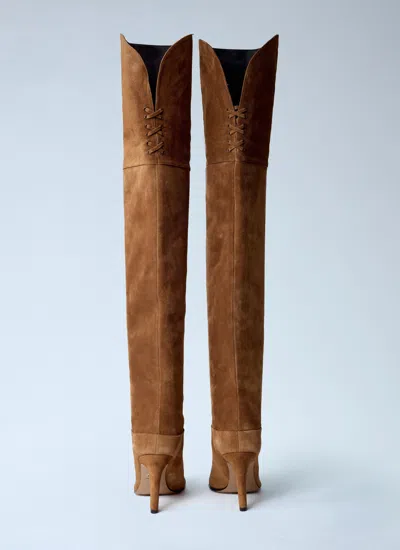 Chloé Women Eve Thigh-high Boots In Multi