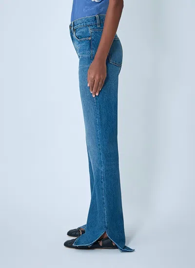 Chloé Women Five-pocket Jeans In Blue