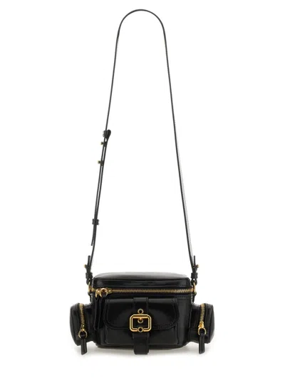 Chloé Chlo Black Leather Camera Bag Crossbody Bag In Black