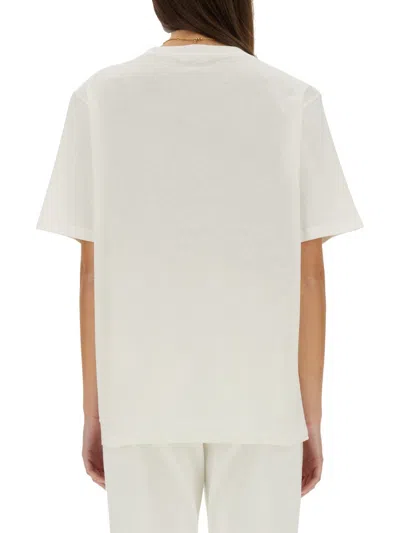 Chloé Chloe Women White Jersey Oversize T-shirt In White