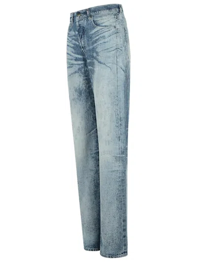 Diesel Women Light Blue Regular Jeans 1971 D-sent 068ty In Blue