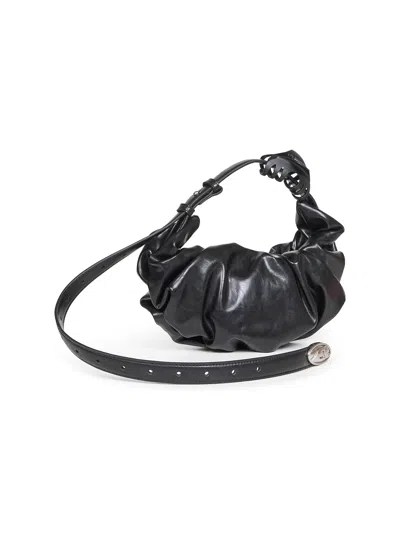 Diesel Grab-d L-large Scrunched Hobo Bag In Shiny Pu In Multi