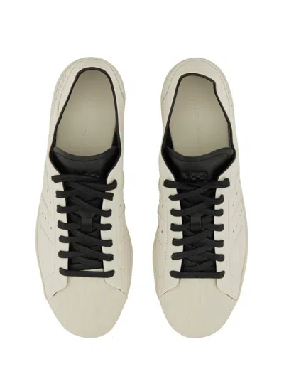 Y-3 Superstar Sneakers In White
