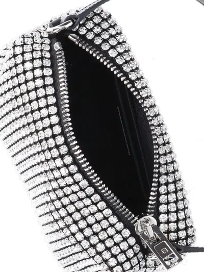 Alexander Wang Metallic Mini Bags Women In Burgundy