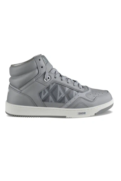 Dior Men Sneakers B27 In Gray