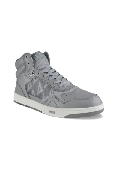 Dior Men Sneakers B27 In Gray