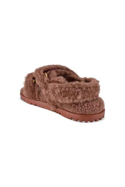 Dior Women Act Sandals In Brown