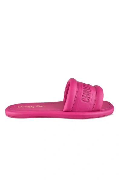 Dior Every-d Leather Slide In Pink