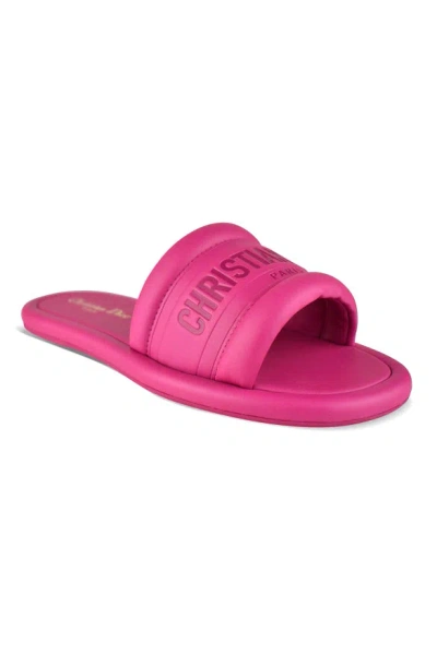 Dior Every-d Leather Slide In Pink