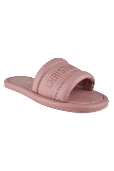 Dior Every-d Leather Slide In Pink