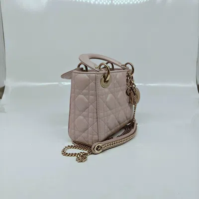 Dior Women Pre-loved Bag Very Good Condition In Pink