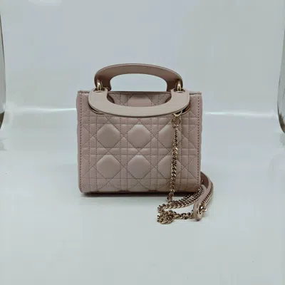 Dior Women Pre-loved Bag Very Good Condition In Pink