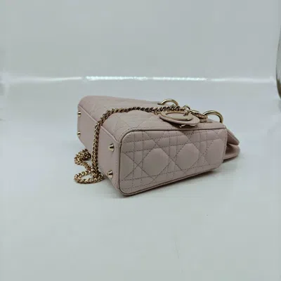 Dior Women Pre-loved Bag Very Good Condition In Pink