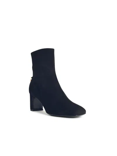 Dolce & Gabbana Suede Ankle Boot In Blue